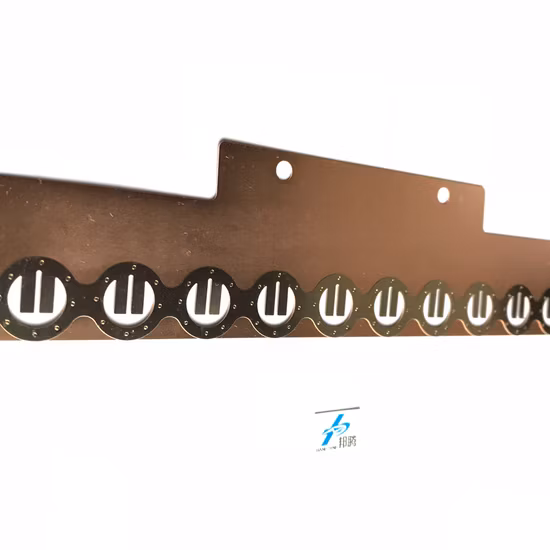 Batterie Flexible Nickel Tab 18650 10p feuille plaque d'alimentation connexion Spot connecteur aluminium cuivre barre omnibus pour le soudage