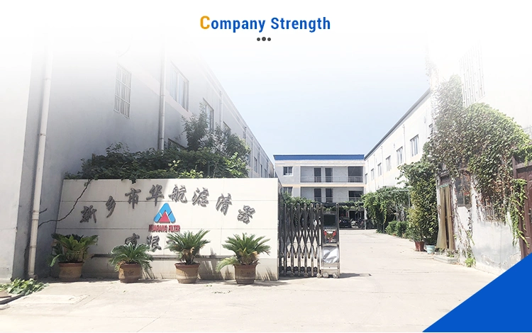 Huahang supply Industry high strength washable stainless steel sintered filter element